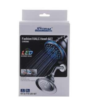 Лійка для душу Storm SH-32-F10-LED-SET (ST0020)