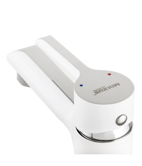 Смеситель для умывальника Mixxus Premium Edem 001 (White) (MI5843)