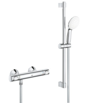 Термостат для душу Grohe Grohtherm 500 з душовим гарнітуром (34796001)