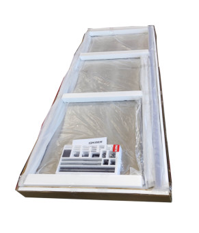 Двери в нишу Koer SR SD05 140x200 см прозрачное стекло Easy Clean, хром (KR5406)
