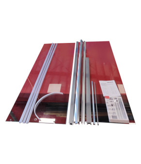 Двери в нишу Koer SR SD05 140x200 см прозрачное стекло Easy Clean, хром (KR5406)