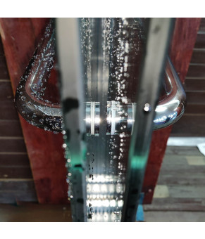 Двери в нишу Koer SR SD03 140x200см прозрачное стекло Easy Clean 8мм, хром (KR5385)