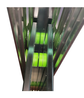 Двери в нишу Koer SR SD03 140x200см прозрачное стекло Easy Clean 8мм, хром (KR5385)