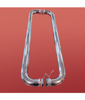 Двери в нишу Koer SR SD03 140x200см прозрачное стекло Easy Clean 8мм, хром (KR5385)