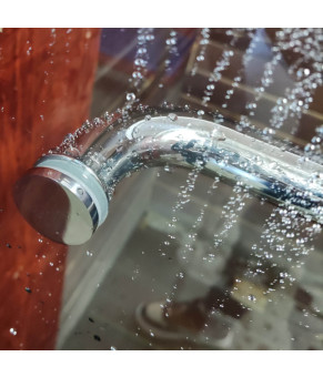 Двери в нишу Koer SR SD03 140x200см прозрачное стекло Easy Clean 8мм, хром (KR5385)