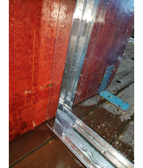 Двери в нишу Koer SR SD03 140x200см прозрачное стекло Easy Clean 8мм, хром (KR5385)