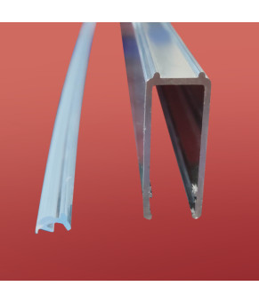 Двері в нішу Koer SR SD01-120x200-TR-01 прозоре скло Easy Clean 8мм, хром (KR5376)