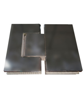 Боковая стенка для душевой кабины Koer SR SW04-90x200-TR-07, прозрачное стекло Easy Clean 10мм, графит (KR5391)