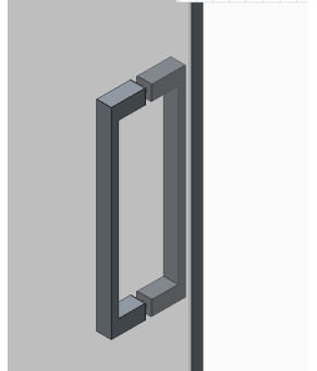 Боковая стенка для душевой кабины Koer SR SW04-90x200-TR-07, прозрачное стекло Easy Clean 10мм, графит (KR5391)