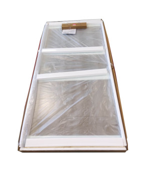 Боковая стенка для душевой кабины Koer SR SW04-90x200-TR-07, прозрачное стекло Easy Clean 10мм, графит (KR5391)