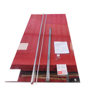 Душова перегородка Koer SR SP01-90x200-TR-01 Walk-In прозоре скло Easy Clean 8мм, хром (KR5392)