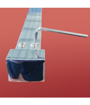 Душова перегородка Koer SR SP01-90x200-TR-01 Walk-In прозоре скло Easy Clean 8мм, хром (KR5392)