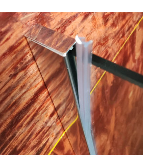 Душова перегородка Koer SR SP01-90x200-TR-01 Walk-In прозоре скло Easy Clean 8мм, хром (KR5392)