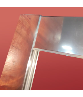 Дверь в нишу Koer SR SD05-120x200-TR-01 прозрачное стекло Easy Clean 6мм, хром (KR5405)