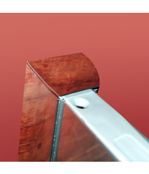 Дверь в нишу Koer SR SD05-120x200-TR-01 прозрачное стекло Easy Clean 6мм, хром (KR5405)