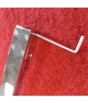 Душевая перегородка Koer SR SP02-100x200-TR-01 Walk-In прозрачное стекло Easy Clean 8мм, хром (KR5395)