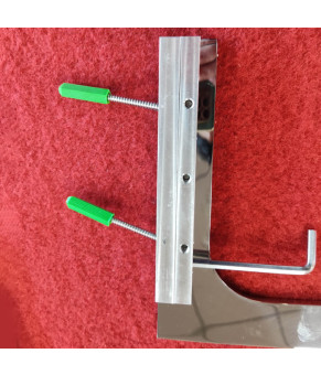 Душевая перегородка Koer SR SP02-100x200-TR-01 Walk-In прозрачное стекло Easy Clean 8мм, хром (KR5395)