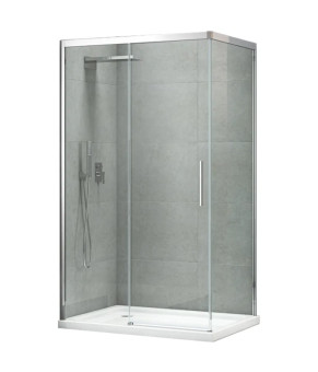 Боковая стенка для душевой кабины Koer SR SW05 90x200 см, прозрачное стекло Easy Clean 6мм, хром (KR5407)