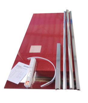 Боковая стенка для душевой кабины Koer SR SW05 90x200 см, прозрачное стекло Easy Clean 6мм, хром (KR5407)