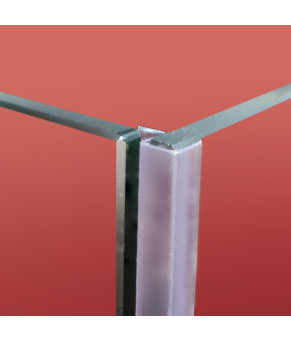 Боковая стенка для душевой кабины Koer SR SW04-90x200-TR-01 прозрачное стекло Easy Clean 10мм, хром (KR5390)