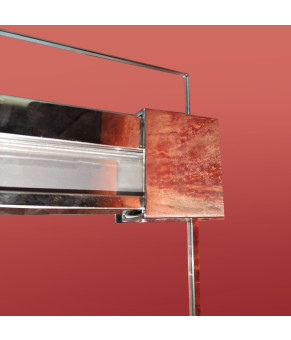 Дверь в нишу Koer SR SD02 120x200 см прозрачное стекло Easy Clean 8мм, хром (KR5384)