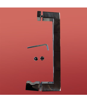 Дверь в нишу Koer SR SD02 120x200 см прозрачное стекло Easy Clean 8мм, хром (KR5384)