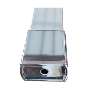 Душова перегородка Koer SR SP03-30x200-TR-01 Walk-In (рух.част) прозоре скло Easy Clean 8мм, хром (