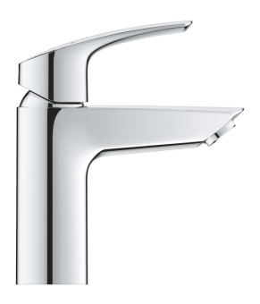 Одноважільний змішувач для раковини S-Size Grohe Eurosmart New з натискним донним клапаном (2392200