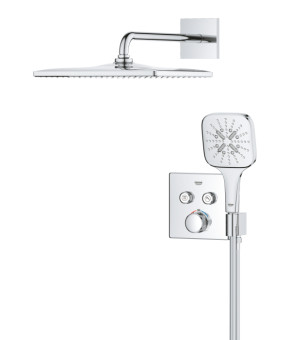 Душова система прихованого монтажу з термостатом Grohe Grohtherm SmartControl (34865000)