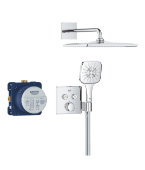 Душова система прихованого монтажу з термостатом Grohe Grohtherm SmartControl (34865000)