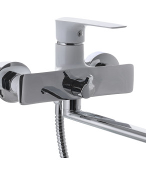 Змішувач для ванни Mixxus Premium Eva 006 Euro Білий (MI5813)