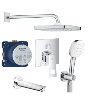 Набір для комплектації вани Grohe Eurocube з Tempesta Cube 250 (UA26417SC0)