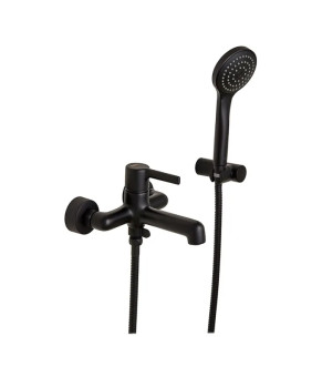 Смеситель для ванны Haiba Markus 009 Euro Black (HB3975)