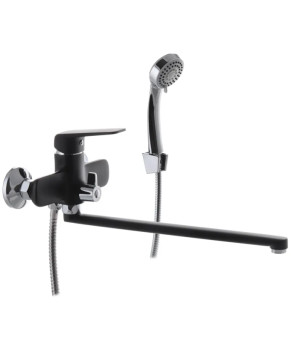 Смеситель для ванны Mixxus Oregon 006 Euro Черный матовый (MI5915)