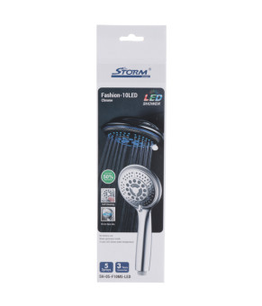 Лійка для душу Storm SH-05-F10M5-LED (ST0007)