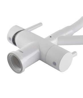 Смеситель для кухни KOER KB-72006-03 (KR3381) с силиконовым изливом и питьевой водой
