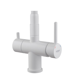 Смеситель для кухни KOER KB-72006-03 (KR3381) с силиконовым изливом и питьевой водой