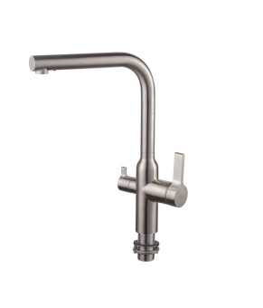Смеситель для кухни Koer KI-72020-02 (нержавеющая сталь) (KR4797)