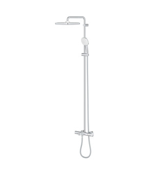 Душова система настінного монтажу з термостатом для ванни Grohe Tempesta System 250 Cube (26691001)