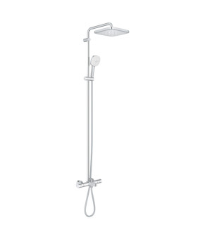 Душова система настінного монтажу з термостатом для ванни Grohe Tempesta System 250 Cube (26691001)