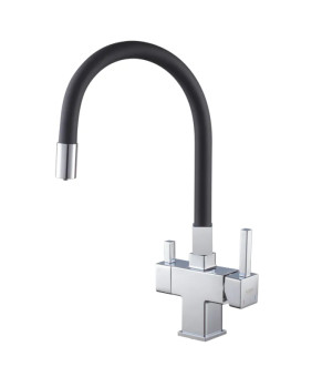 Смеситель для кухни Koer KB-72023-01 с выходом для питьевой воды (KR5008)