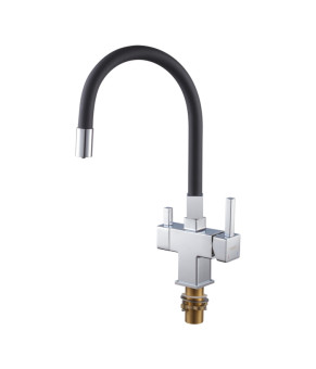 Смеситель для кухни Koer KB-72023-01 с выходом для питьевой воды (KR5008)