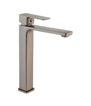 Смеситель для умывальника Haiba Kubus 001 High Graphite (HB4002)