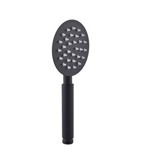 Ручний душ Mixxus SH-01.SUS Black з нерж. сталі (MI6119)