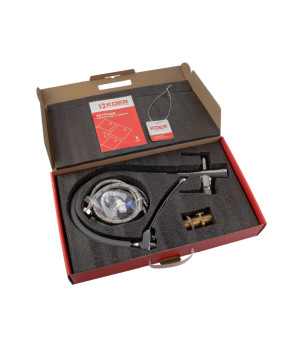 Кухонный смеситель KOER KB-72003-01 (KR3375) с силиконовым изливом и выходом для питьевой воды