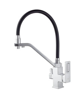 Смеситель для кухни Koer KB-72009-01 с выходом для питьевой воды (KR5006)