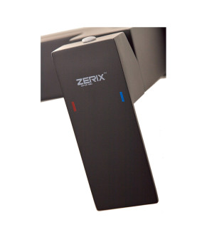 Змішувач для душу Zerix KUB-003 Black з нерж. сталі SUS304 (кол. чорний) (ZX4848)