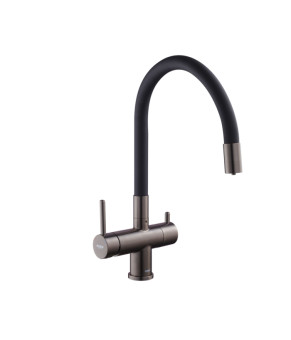 Смеситель для кухни Koer KB-72002-07 с выходом для питьевой воды (KR5003)
