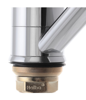 Смеситель для умывальника Haiba Zeon 555 (излив 15 см) (HB0414)