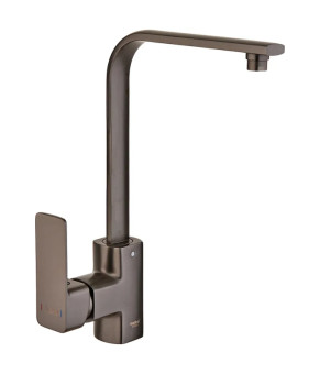 Кухонный смеситель Haiba Kubus 017 Graphite (HB4008)